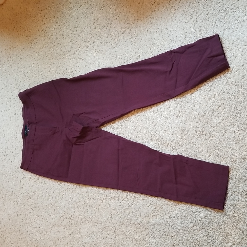 Counterparts burgundy skinny pants